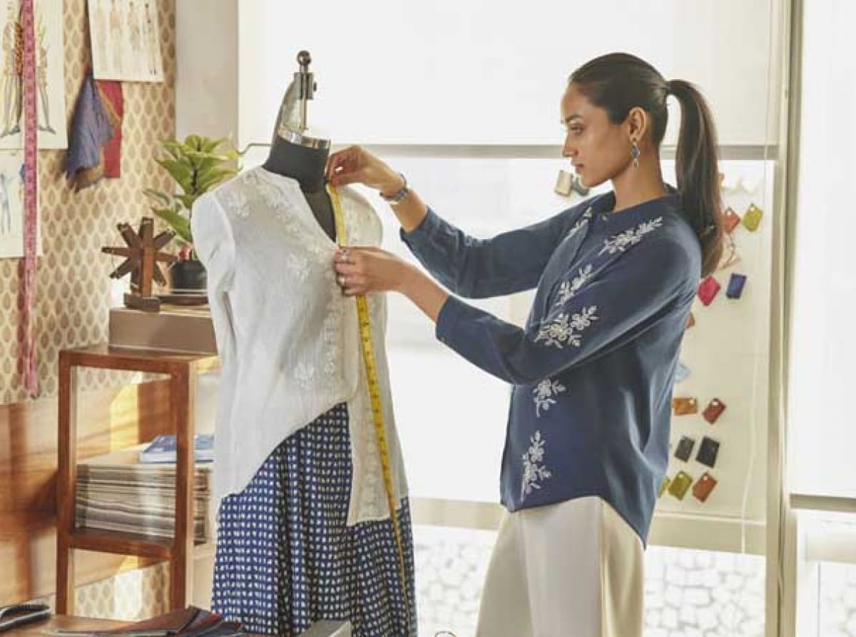 FabIndia Weaves Ikat and Ajrakh Into Modern Office-Ready Silhouettes