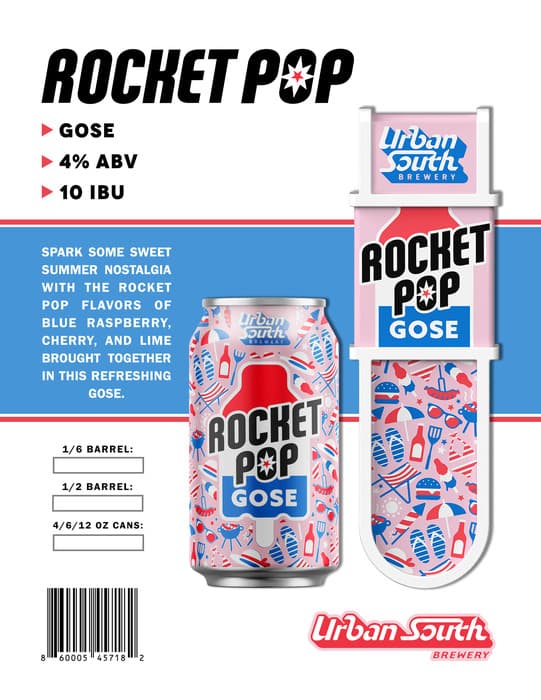 Urban South brings back Rocket Pop Gose for summer 2026