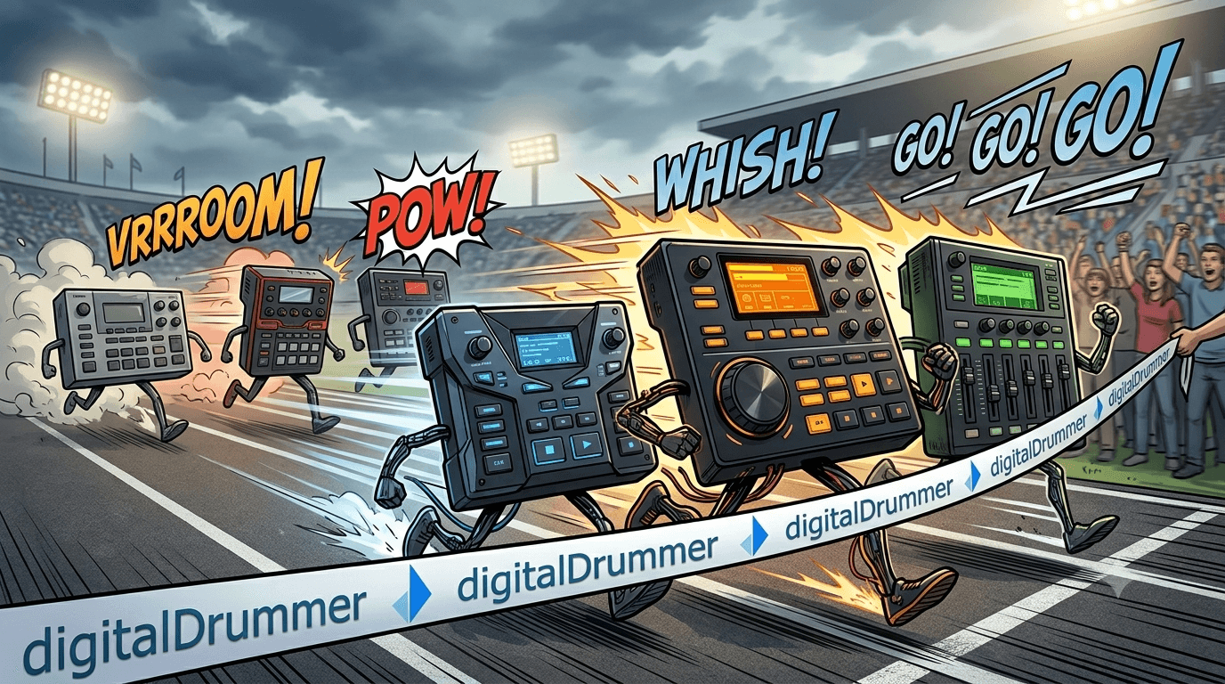 digitalDrummer defends latency tests as electronic kits get faster