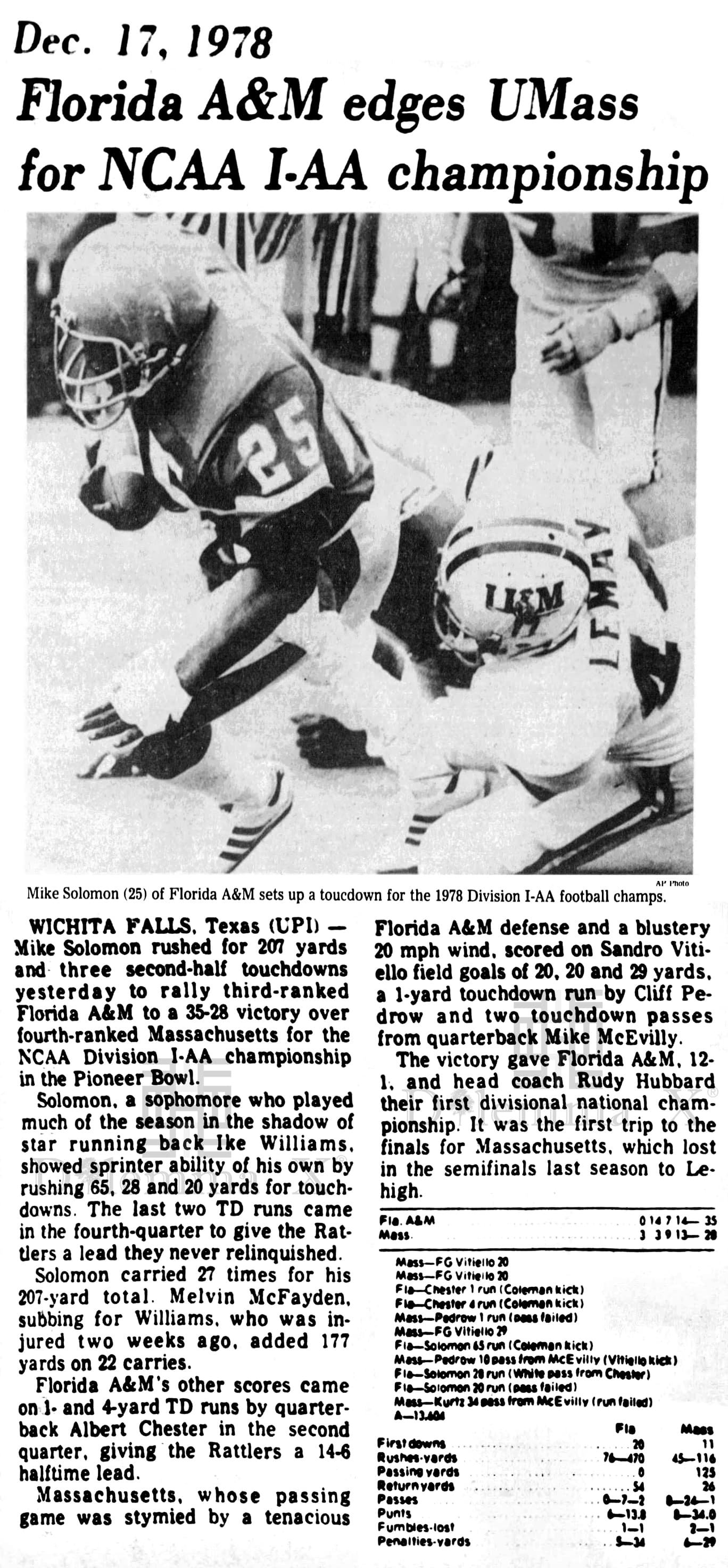 FCS football’s championship path traces back to 1978 split