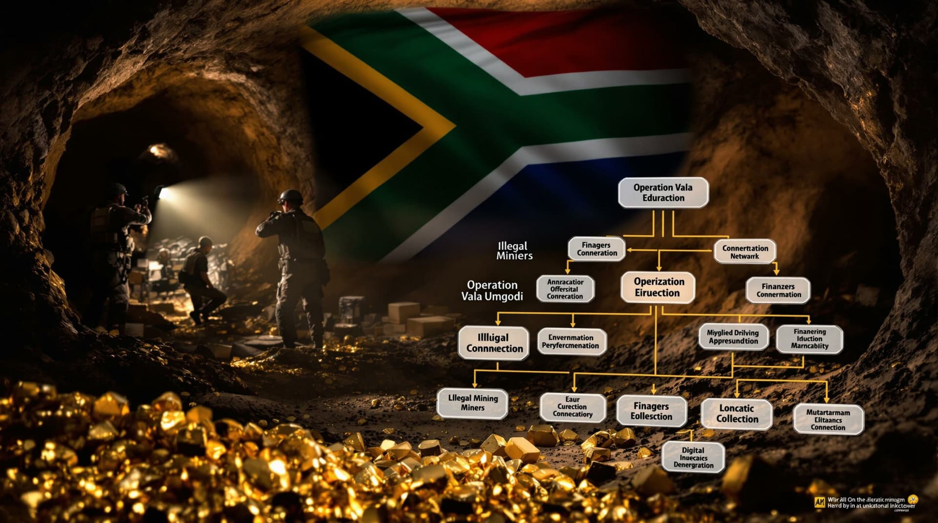 Police Nab Nine Suspects With Unpolished Diamonds in Northern Cape Mining Crackdown