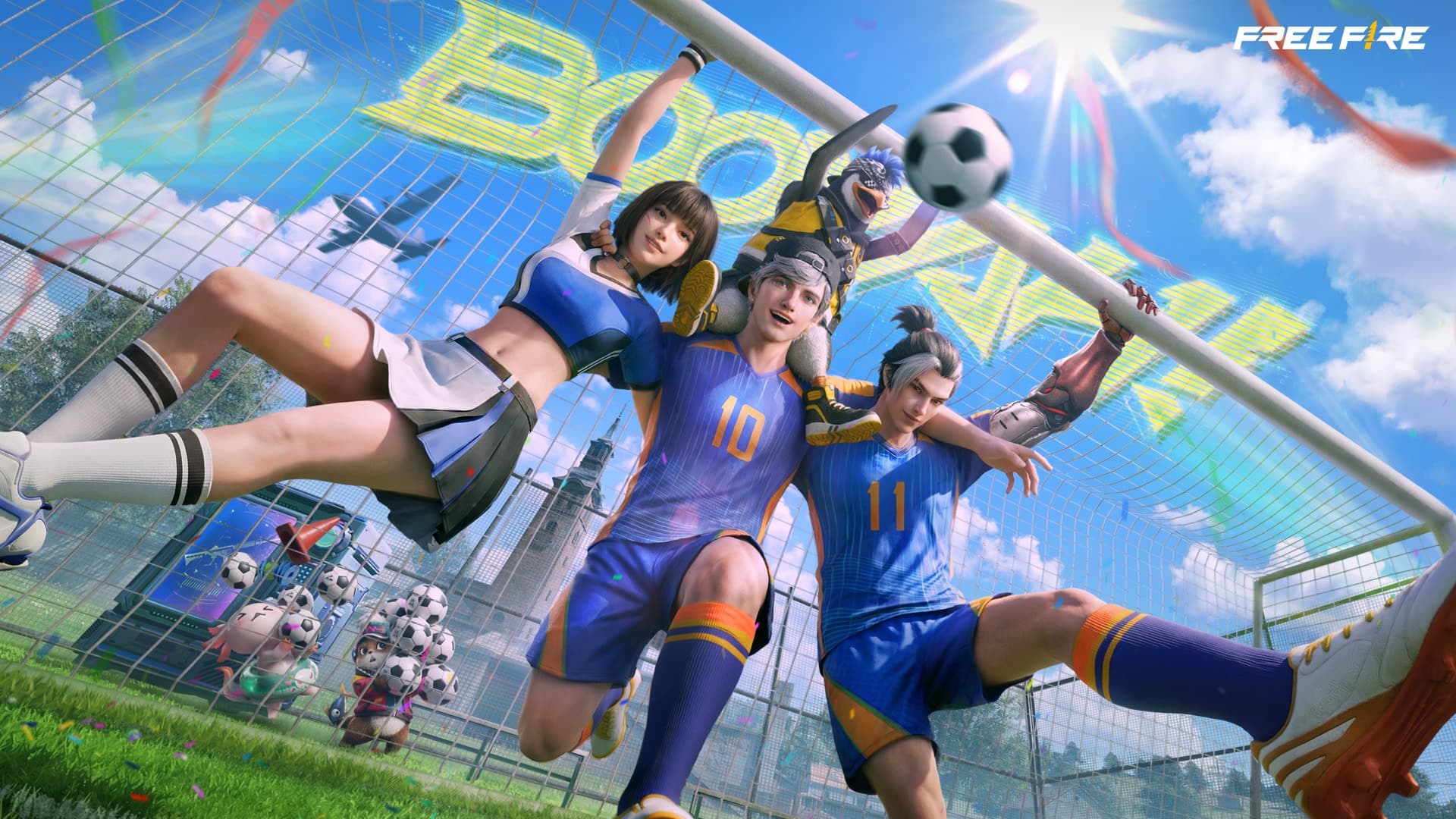 Garena Free Fire turns Bermuda's Factory into a football pitch for Fire Kickoff