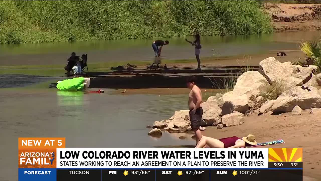 Colorado River hits record low in Yuma, raising water fears