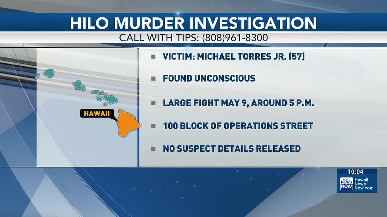 Hilo man dies after assault on Operations Street, police investigate murder