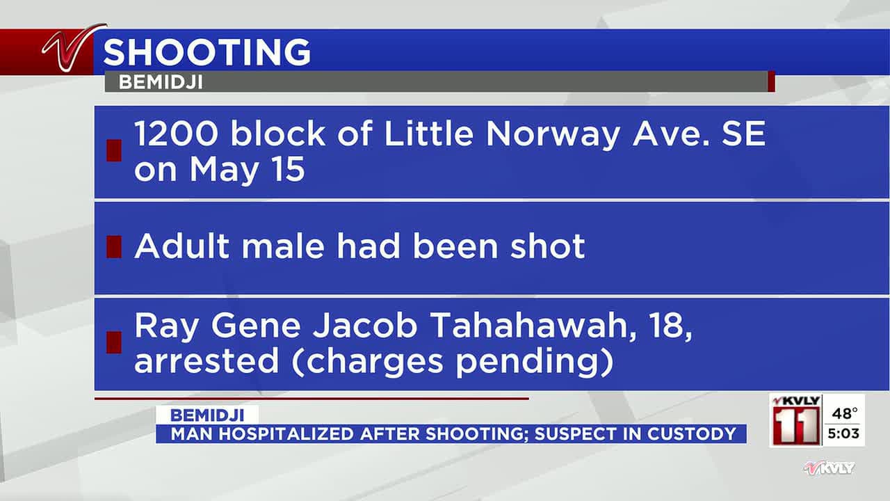 Man charged after shooting in Bemidji Township, investigation continues