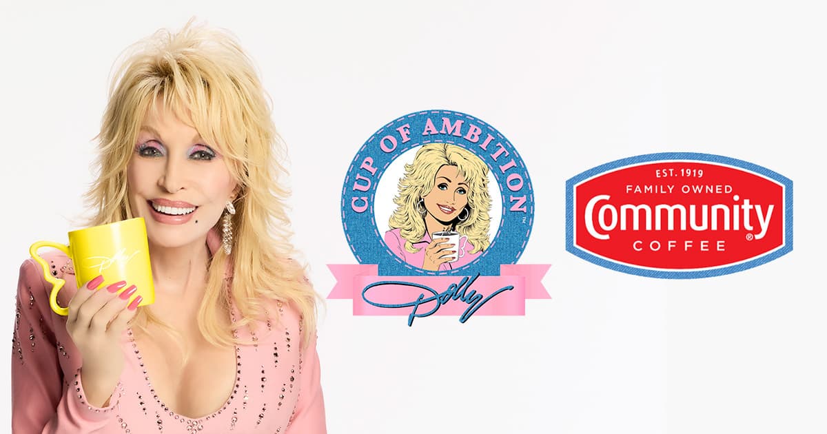 Dolly Parton launches Cup of Ambition coffee with Community Coffee