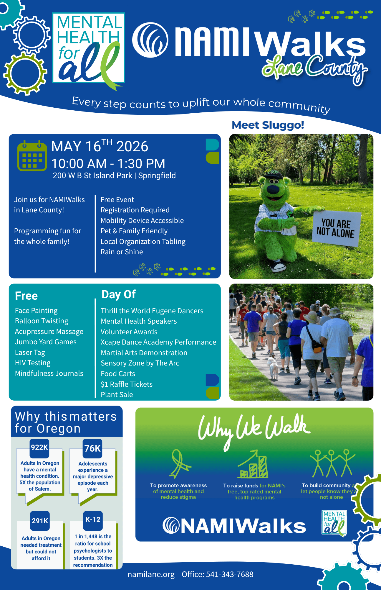 NAMI Lane County walk brings Springfield together for mental health support