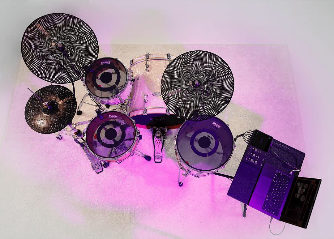 EVANS Hybrid and Sunhouse launch sensory percussion eKit system