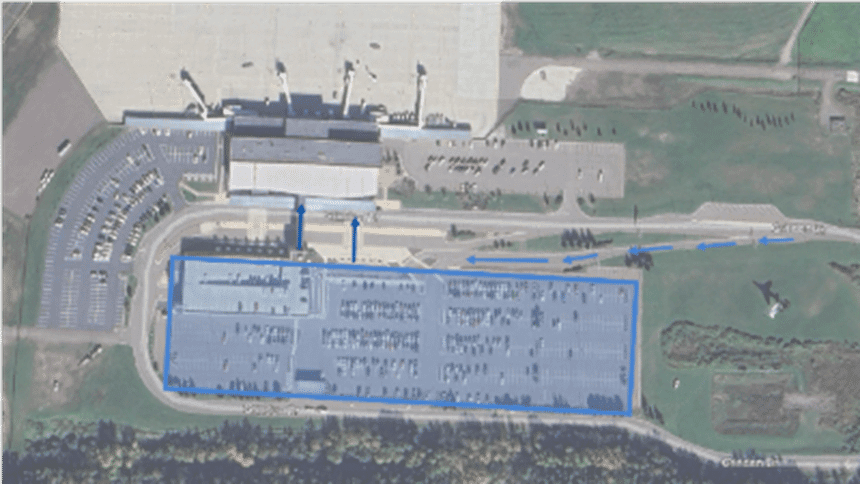 Airport Road closes for two weeks for Duluth airport tower project