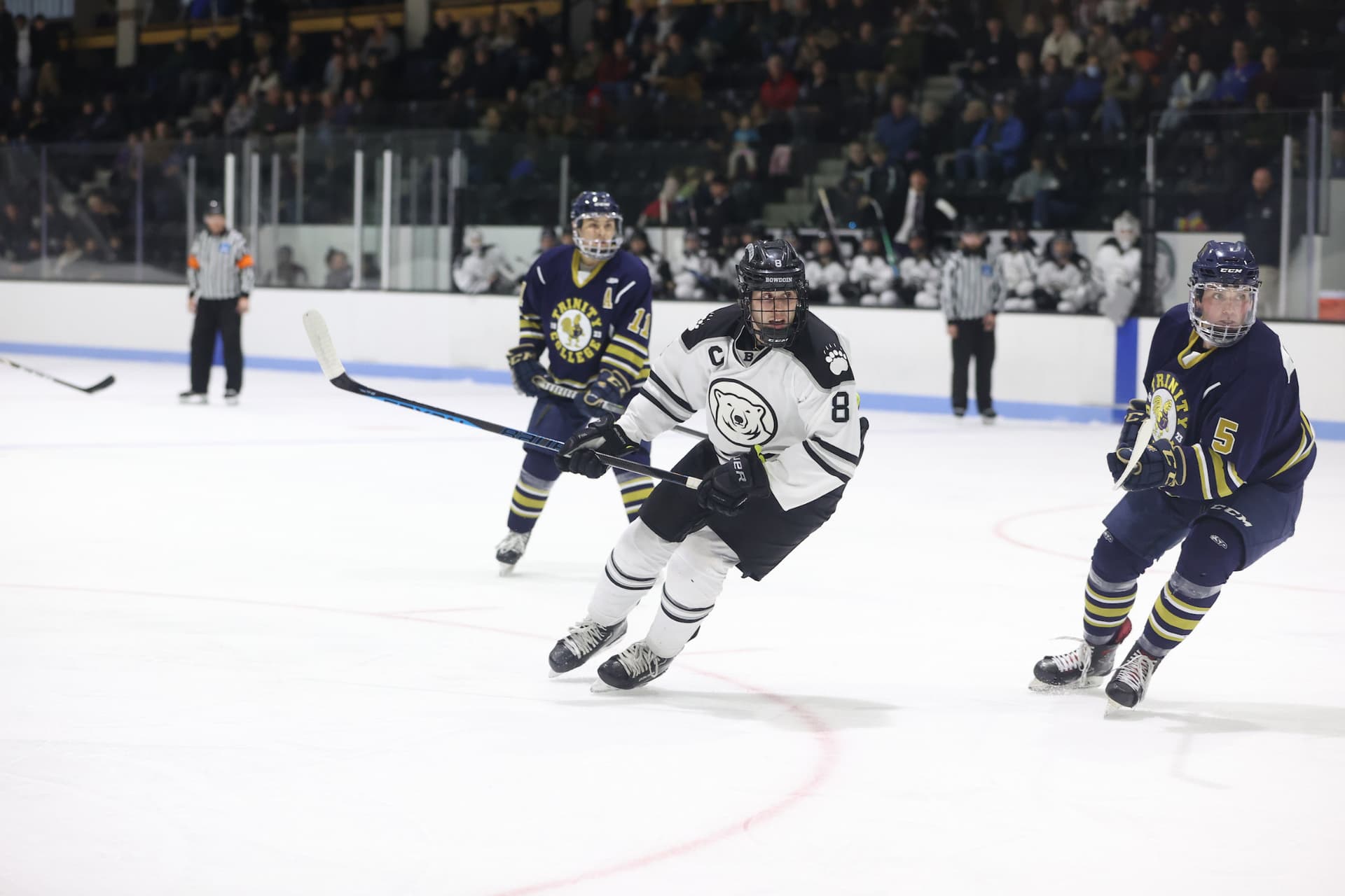 Bowdoin Hockey Teams Host United Way Fundraising Games January 30, February 7