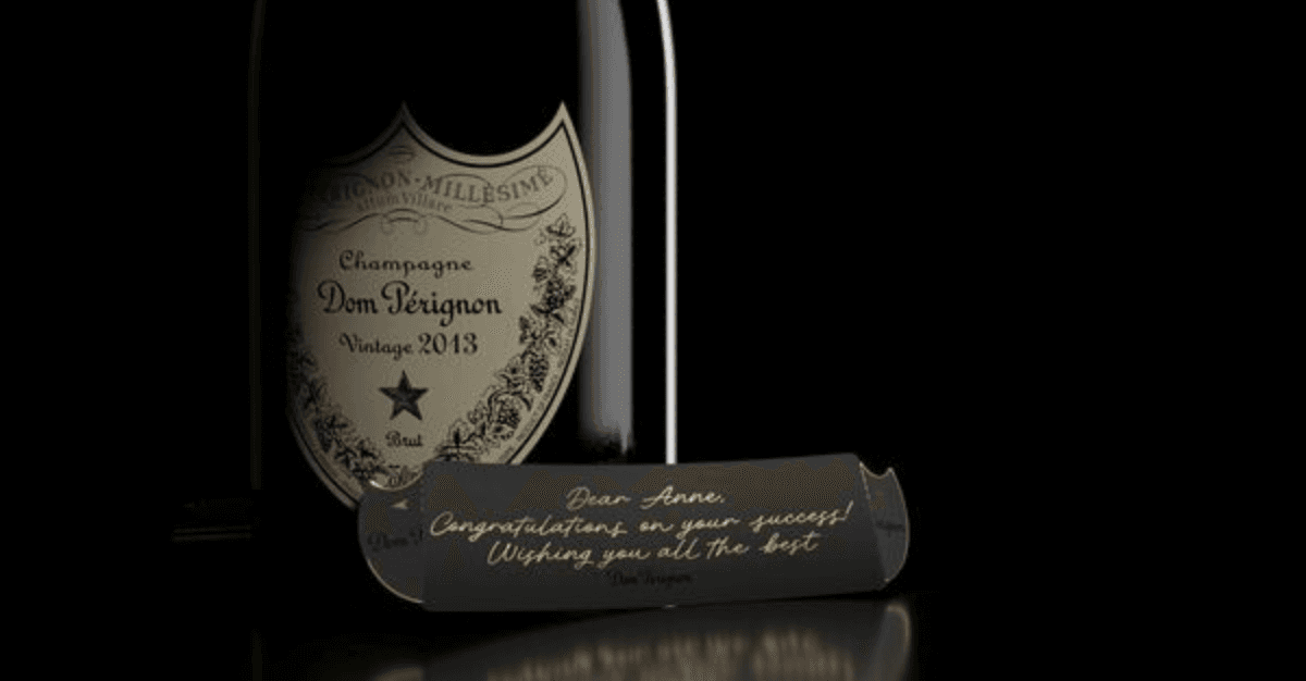 Dom Pérignon Embraces Quiet Luxury With Personalized In-Store Packaging