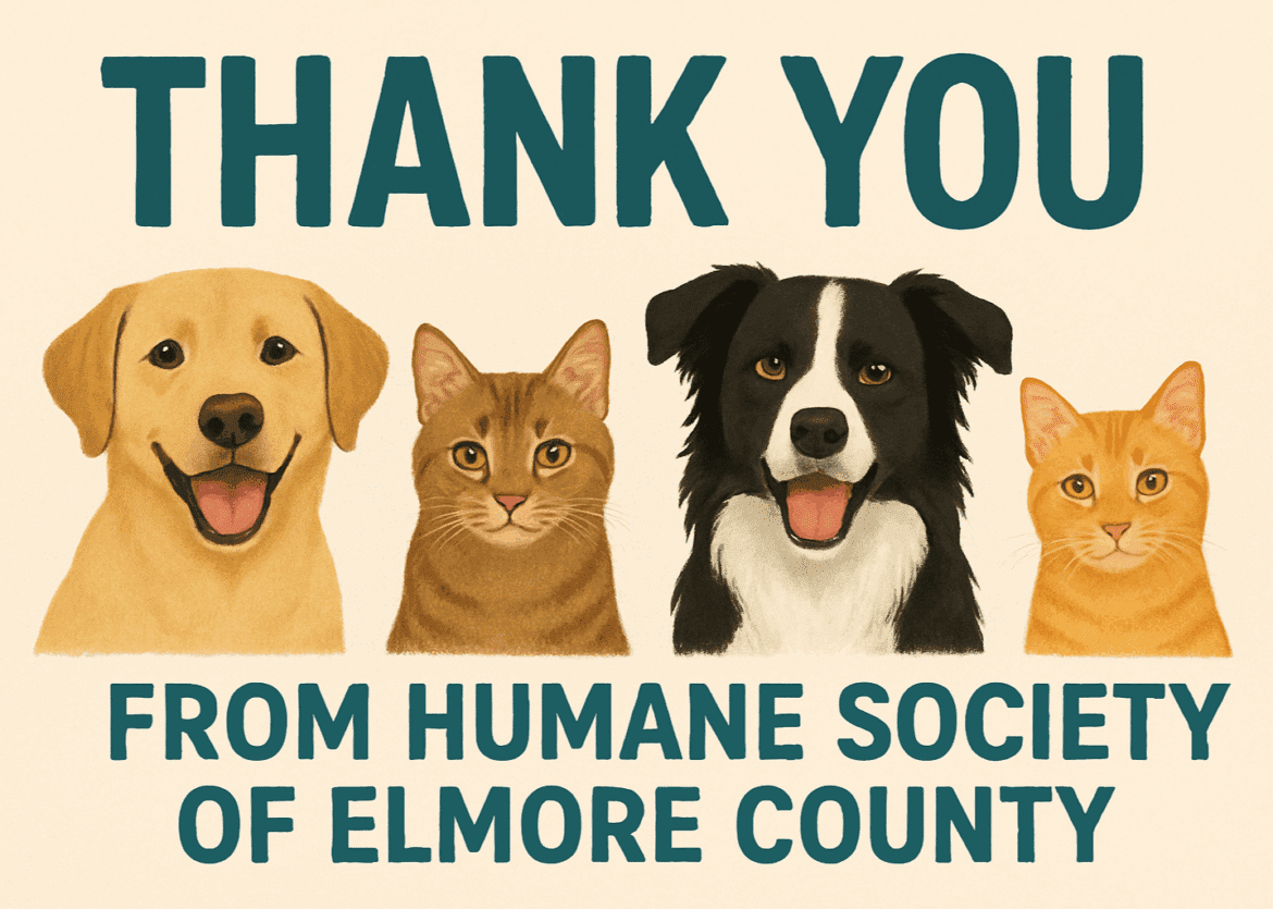 Elmore County Shelter Thanks Volunteers, Announces Holiday Hours for Autauga County