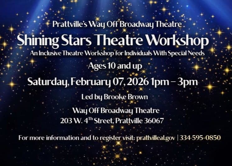 Way Off Broadway to Hold Shining Stars Inclusive Acting Workshop Feb. 7