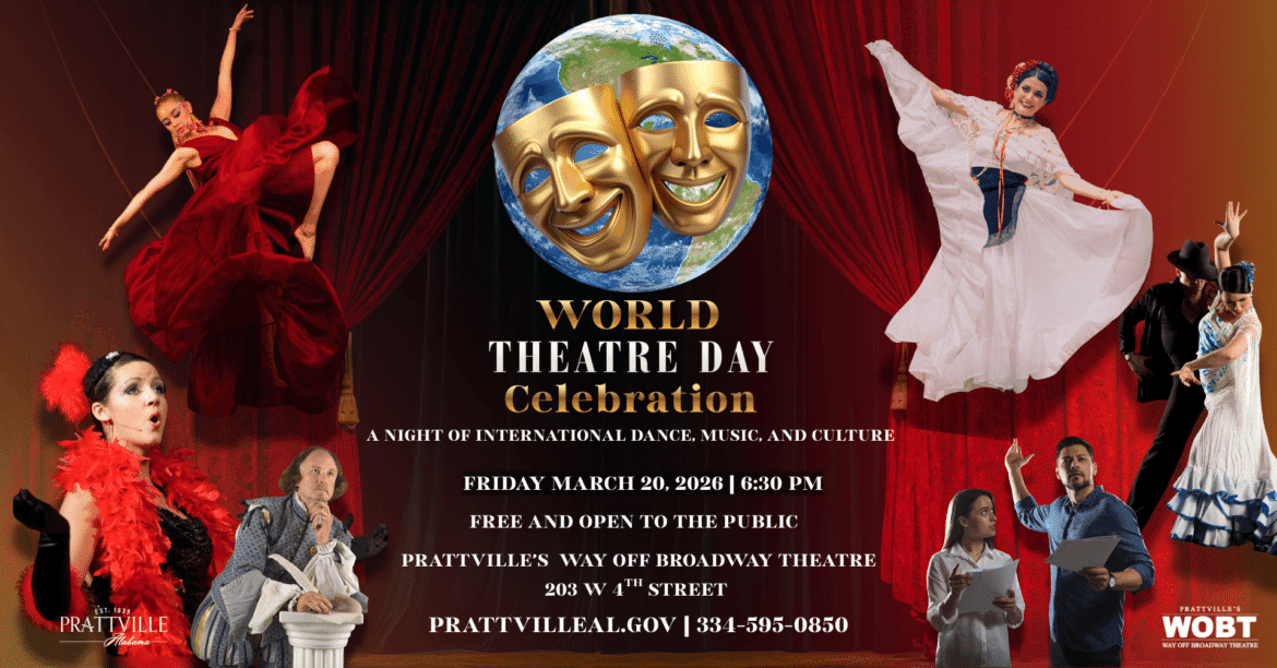 Prattville Theater Celebrates World Theatre Day with Free International Program