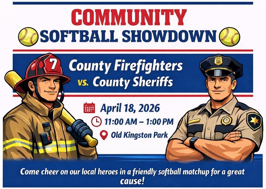 Autauga Firefighters, Deputies Face Off in Charity Softball Showdown April 18