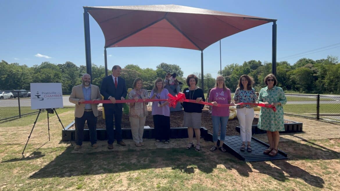 Autauga County Schools unveil shaded preschool playground at Prattville Kindergarten