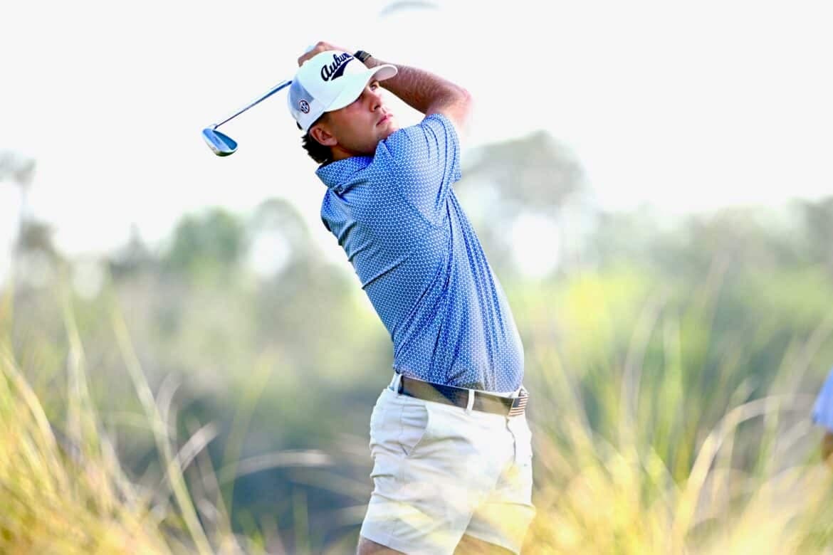 Former Stanhope Elmore standout Josiah Gilbert earns Auburn golf honors