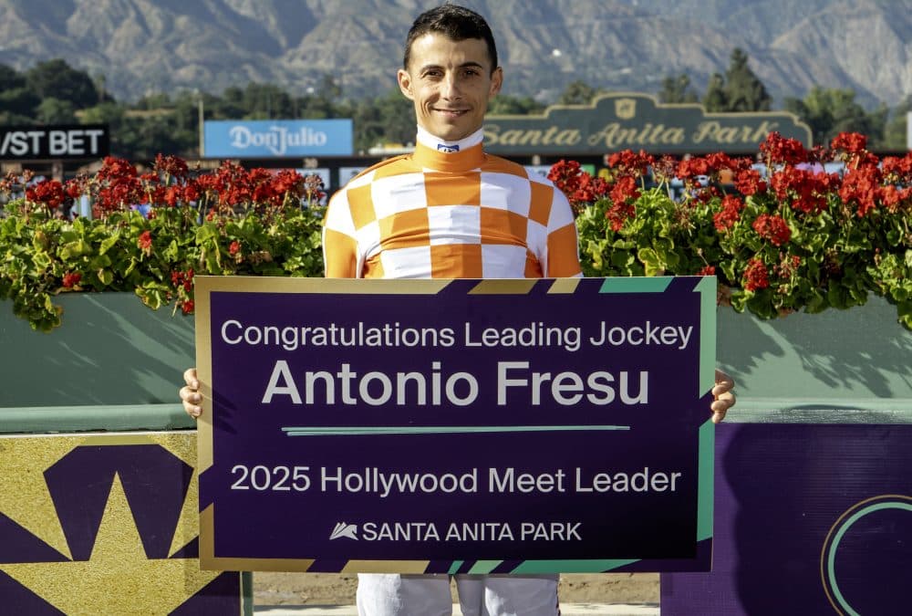 Antonio Fresu, Phil D'Amato top Santa Anita Hollywood Meet standings