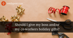 How to give workplace holiday gifts without breaking etiquette or tax rules