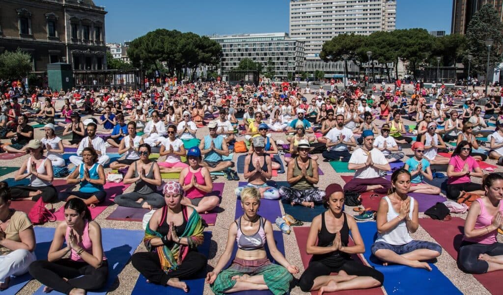 Barcelona joins Spain’s nationwide International Yoga Day wellness events