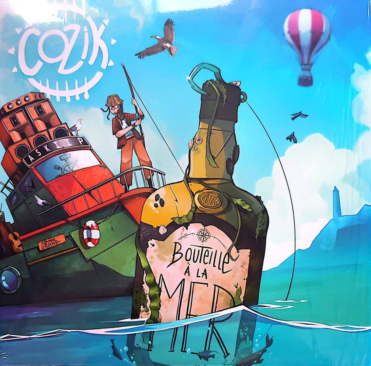 Cozik’s first solo album blends reggae, chanson and rap