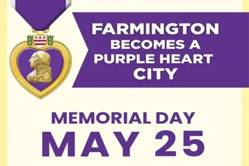 Farmington designated New Mexico’s third Purple Heart City on Memorial Day