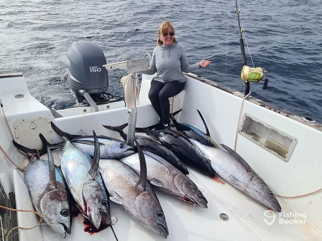 Azores tuna bite stays tough despite heavy bird activity