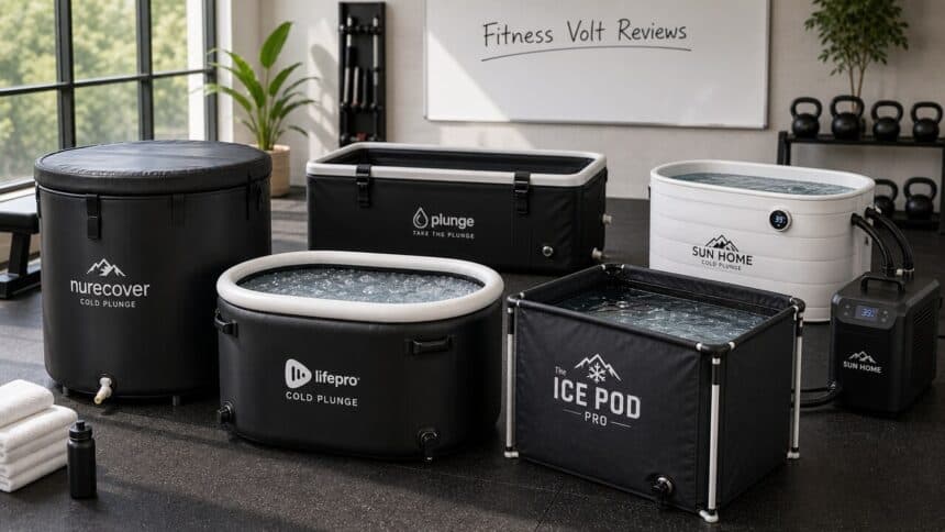 FitnessVolt ranks best cold plunge tubs for real-world recovery use in 2026