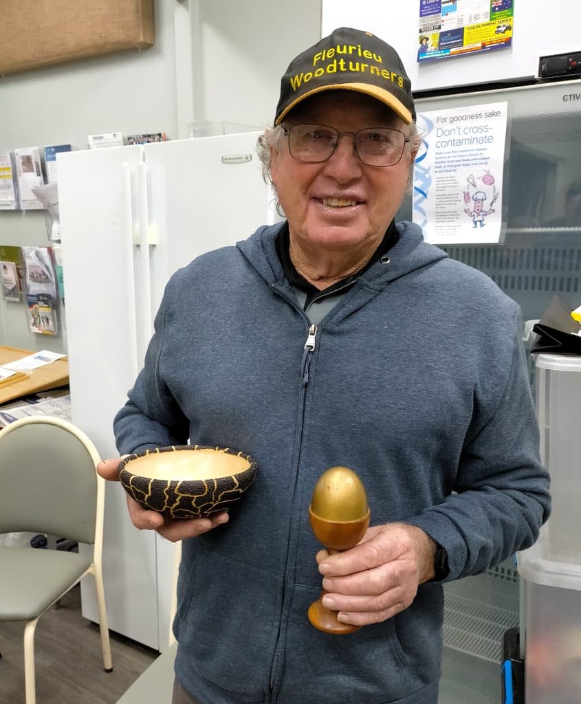 Fleurieu Woodturners welcome new member, announce design talk and discount deal
