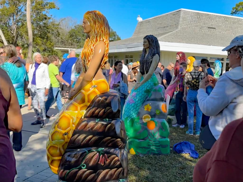 Explore Hernando County’s Mermaid Tale Trail of life-size statues