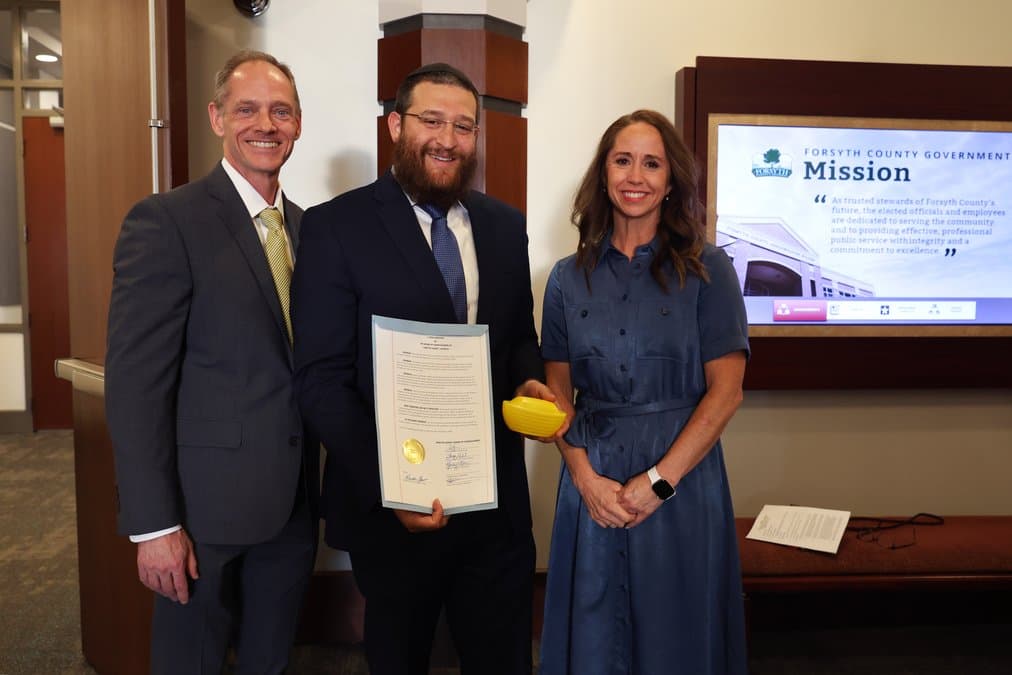 Forsyth Synagogue, Teen Bomb Hoax Family Reunite to Celebrate Community Healing