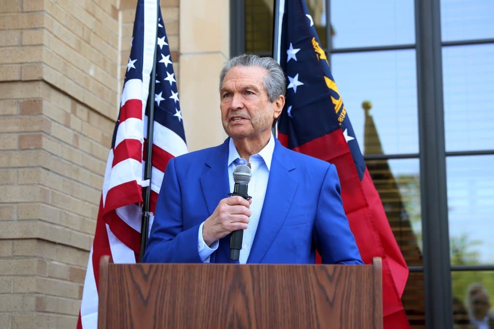 Rick Jackson links gubernatorial bid to Forsyth County roots, foster care work