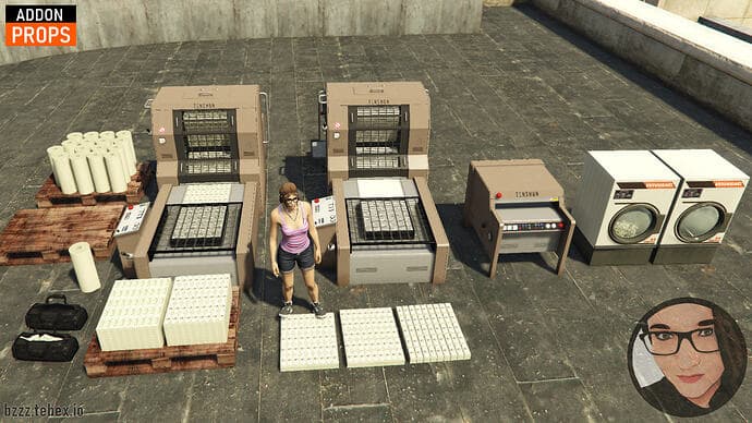 Free GTA prop pack gives script creators money-laundering tools