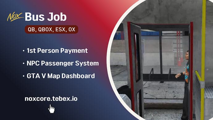 Bus Job script turns GTA bus driving into full career roleplay