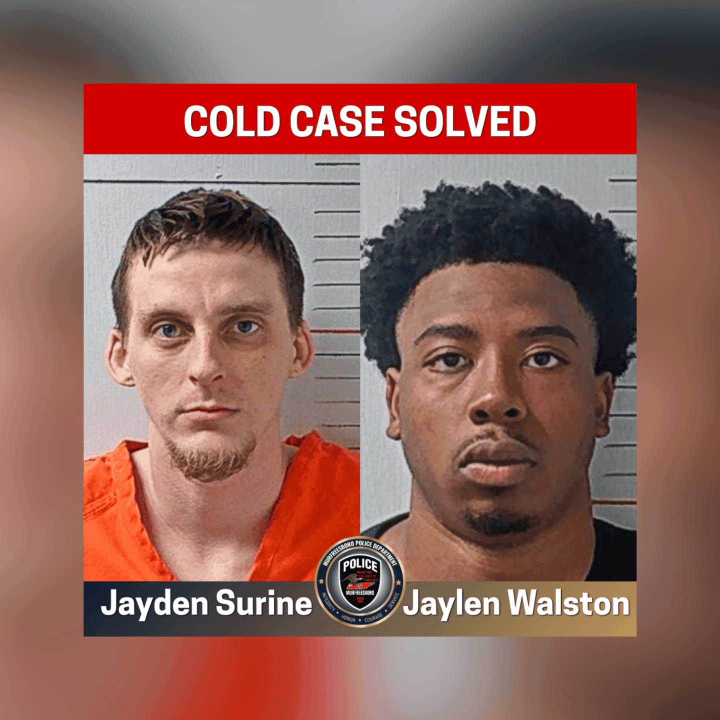 Police solve Murfreesboro cold-case homicide with two arrests