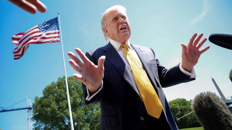 Trump, Maryland governor clash over golf course renovation at Andrews