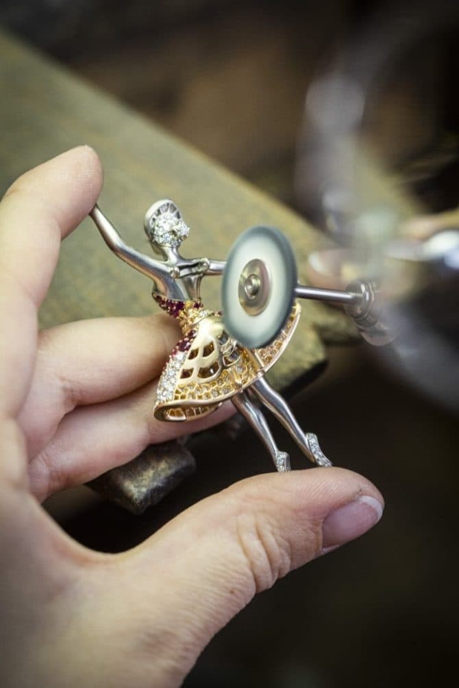 Van Cleef & Arpels turns dance into delicate jewels and cultural support