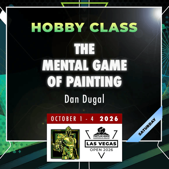 Las Vegas Open hobby track offers 70 classes for miniature painters