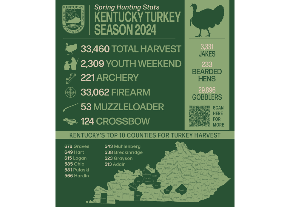 Kentucky Spring Turkey Season Opens in April With Strong Bird Numbers Expected