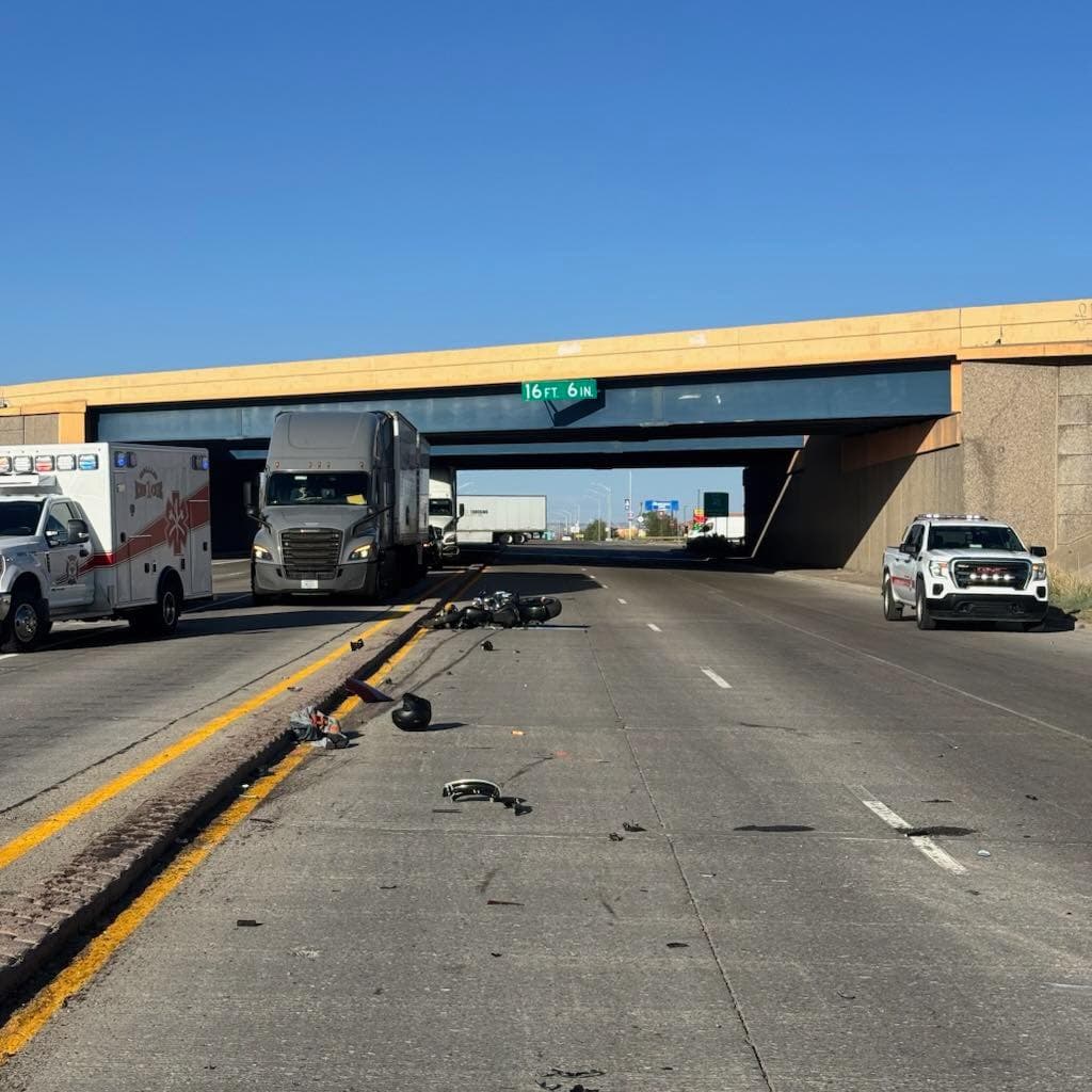 Gallup police respond to SUV, motorcycle crash on Highway 66