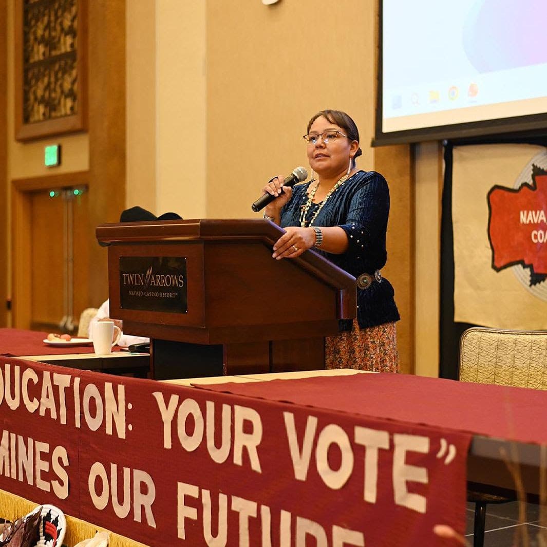 Curley urges Navajo voters to protect access and turnout