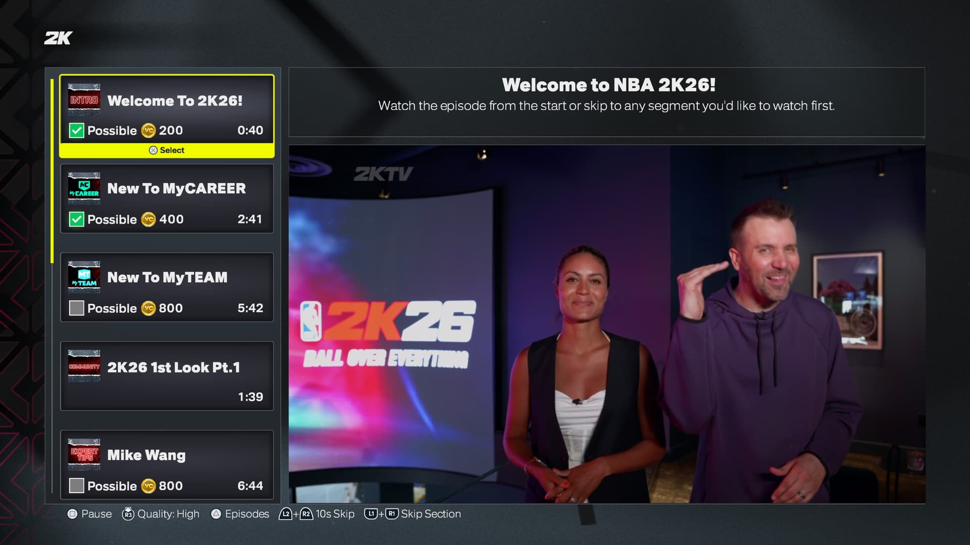 NBA 2K26 2KTV Episode 22 Features Zach 2K, VC Rewards for March 7