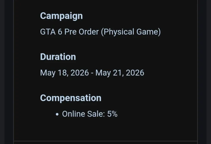 Best Buy email fuels new GTA 6 pre-order speculation, May 18 start rumored