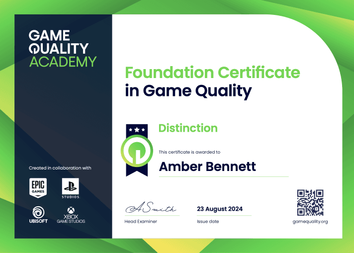 Nintendo QA certificate reframes quality as a core development discipline