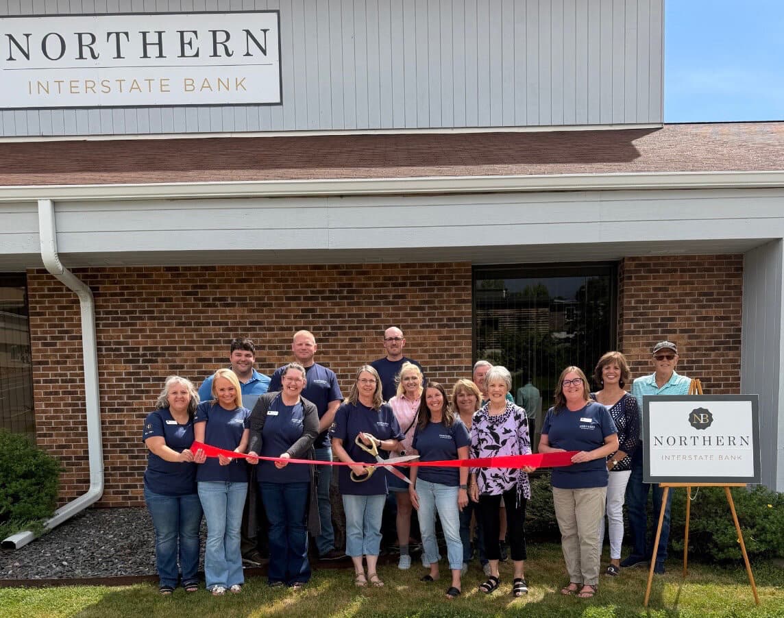 Northern Interstate Bank celebrates 125 years with community ribbon cutting