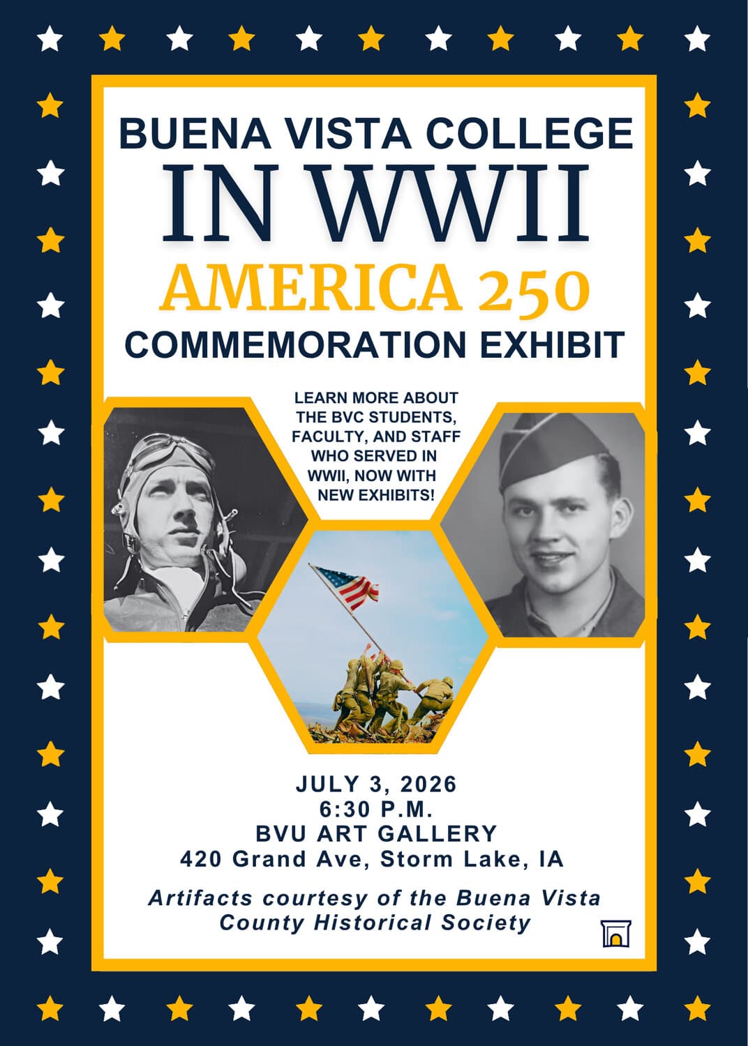 Buena Vista University exhibit honors World War II generation in Storm Lake