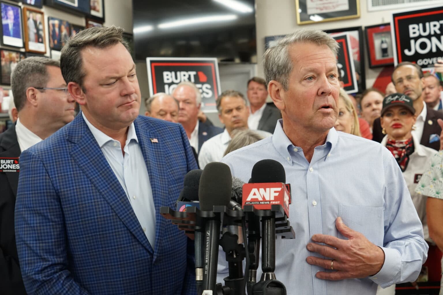 Georgia voters decide Trump-backed nominees in key GOP runoffs