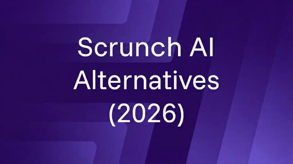 Top Scrunch AI alternatives for AI search visibility in 2026