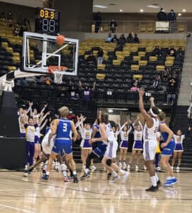 President Nygren Attends Chinle Homecoming; Monument Valley Girls Win OT