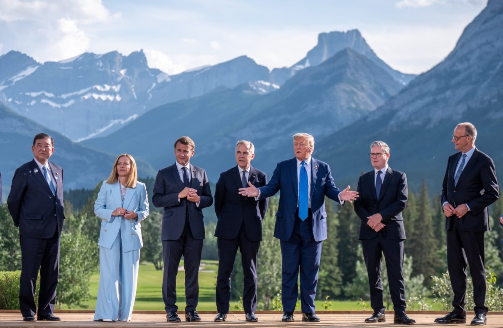 Trump heads to France for G7 as U.S.-Iran deal looms